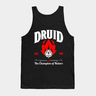 D&D Character Class Druid Tank Top